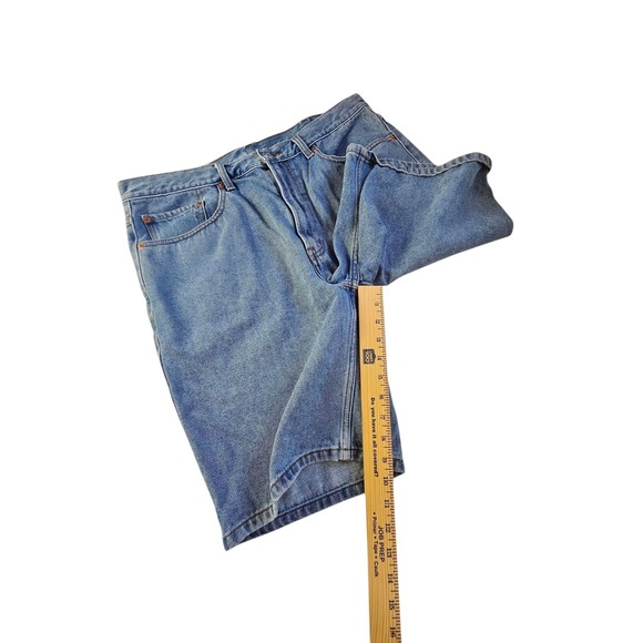 Levi's 505 Jean Shorts Men Size 38 Denim Jeans Men's Regular Fit - Picture 8 of 8